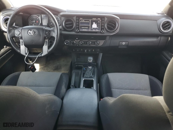 2020 Toyota Tacoma 4WD SR5 with VIN 3TYCZ5AN2LT006401, listed as a Copart auction lot 53909335 with 164,713 mi miles and Non Repairable. Bid and sale history available at carsss.com. Image 8.