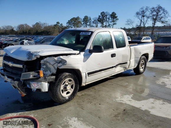 2003 Chevrolet Silverado 1500 LS with VIN 2GCEC19X831177116, listed as a Copart auction lot 86799024 with 0 mi miles and Salvage Title. Bid and sale history available at carsss.com. Image 1.