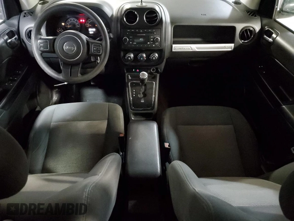 2016 Jeep Compass Sport SE z VIN 1C4NJCBA1GD634172, wystawiony jako Copart lot #80818654 z przebiegiem 185 674 mil mil oraz Szkoda całkowita • Salvage title. Historia ofert i sprzedaży dostępna na DreamBid. Obrazek 8.