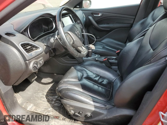 2013 Dodge Dart Limited with VIN 1C3CDFCH1DD313065, listed as a Copart auction lot 54267815 with 120,055 mi miles and Salvage Title. Bid and sale history available at carsss.com. Image 7.
