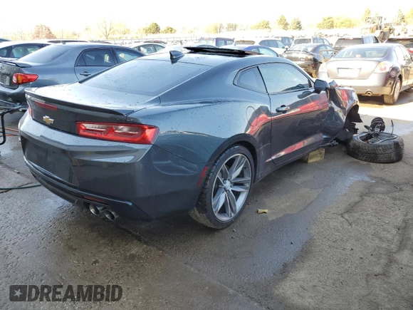2017 Chevrolet Camaro 1LT with VIN 1G1FB1RS7H0136242, listed as a Copart auction lot 64687832 with 51,574 mi miles. Bid and sale history available at carsss.com. Image 4.