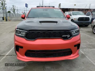 2021 Dodge Durango SRT Hellcat with VIN 1C4SDJH94MC682262, listed as a Copart auction lot 56160654 with 44,826 mi miles and Clean Title. Bid and sale history available at DreamBid. Image 5.