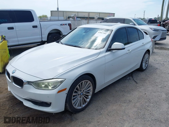 2012 BMW 3 Series 328i with VIN WBA3A5C51CF348290, listed as a IAAI auction lot 41867281 with 100,757 mi miles. Bid and sale history available at carsss.com. Image 17.