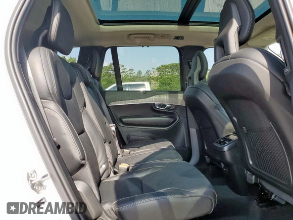 2021 Volvo XC90 Inscription with VIN YV4A22PL7M1769604, listed as a Copart auction lot 57509515 with 48,158 mi miles and Salvage title. Bid and sale history available at DreamBid. Image 11.