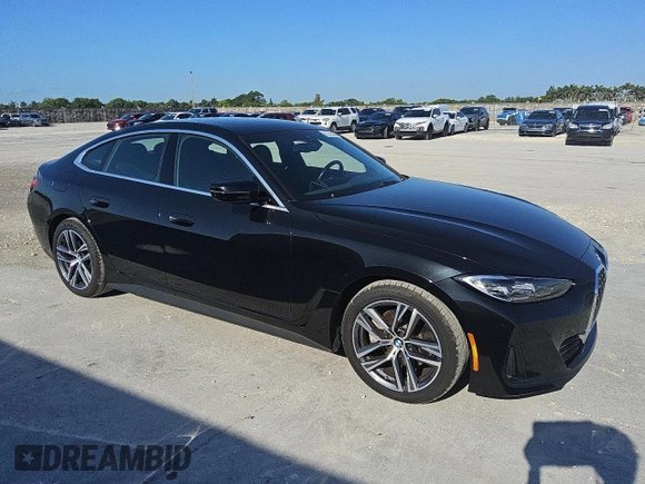 2024 BMW 4 Series 430i with VIN WBA63AV03RFS91021, listed as a Copart auction lot 56604575 with 30,431 mi miles and Clean title. Bid and sale history available at DreamBid. Image 4.