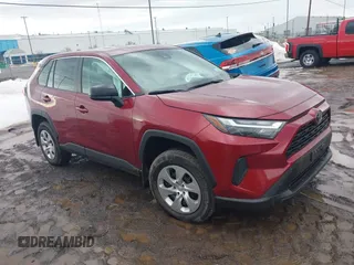 2023 Toyota RAV4 LE z VIN 2T3H1RFV2PW278251, wystawiony jako IAAI lot #41718727 z przebiegiem 28 640 mil mil oraz . Historia ofert i sprzedaży dostępna na DreamBid. Obrazek 1.