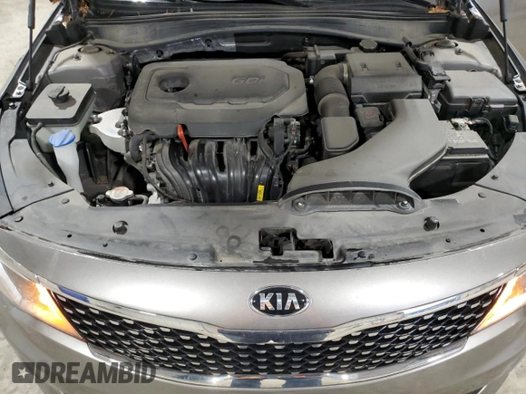 2017 Kia Optima EX with VIN 5XXGU4L39HG177348, listed as a Copart auction lot 50058575 with 28,632 mi miles and Salvage title. Bid and sale history available at DreamBid. Image 11.