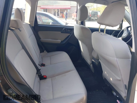 2015 Subaru Forester 2.5i with VIN JF2SJABCXFH599231, listed as a IAAI auction lot 42166220 with 60,409 mi miles and . Bid and sale history available at DreamBid. Image 8.