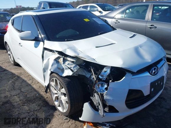2013 Hyundai Veloster w/Black Int with VIN KMHTC6AD5DU116443, listed as a IAAI auction lot 41635858 with 170,173 mi miles and . Bid and sale history available at DreamBid. Image 1.