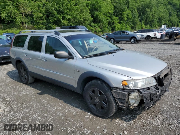 2006 Volvo XC70 with VIN YV4SZ592961232449, listed as a Copart auction lot 60232355 with Not provided miles and Salvage title. Bid and sale history available at DreamBid. Image 4.