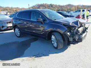 2018 Buick Envision Premium with VIN LRBFX3SXXJD009914, listed as a IAAI auction lot 40859050 with 88,207 mi miles. Bid and sale history available at carsss.com. Image 1.