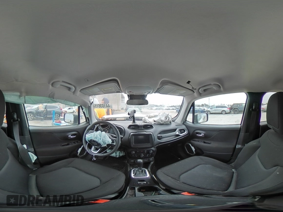 2021 Jeep Renegade Sport with VIN ZACNJDAB4MPM11800, listed as a Copart auction lot 44103615 with 54,027 mi miles and Salvage title. Bid and sale history available at DreamBid. Image 14.