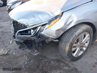 2017 Hyundai Sonata SE with VIN 5NPE24AF0HH568287, listed as a IAAI auction lot 41272571 with 1 mi miles. Bid and sale history available at carsss.com. Image 6.