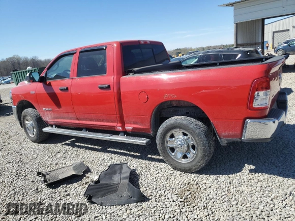 2019 Ram 2500 Tradesman with VIN 3C6UR5CJ7KG598618, listed as a Copart auction lot 50349845 with 51,444 mi miles and Salvage Title. Bid and sale history available at carsss.com. Image 2.