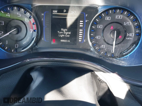 2016 Chrysler 200 S with VIN 1C3CCCBB9GN134673, listed as a IAAI auction lot 41539164 with 68,822 mi miles. Bid and sale history available at carsss.com. Image 7.