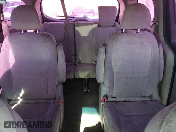 2017 Kia Sedona L with VIN KNDMA5C11H6273442, listed as a Copart auction lot 88358015 with 129,700 mi miles and Salvage Title. Bid and sale history available at DreamBid. Image 10.