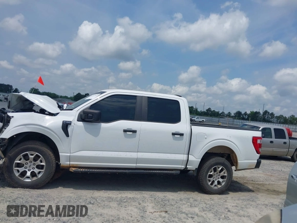 2023 Ford F-150 with VIN 1FTFW1P82PKD22518, listed as a IAAI auction lot 42282097 with 44,116 mi miles and . Bid and sale history available at DreamBid. Image 14.