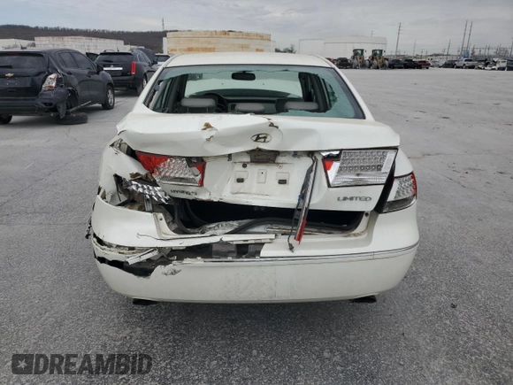 2006 Hyundai Azera SE z VIN KMHFC46F26A046383, wystawiony jako Copart lot #47971535 z przebiegiem 306 323 mil mil oraz Szkoda całkowita • Salvage title. Historia ofert i sprzedaży dostępna na DreamBid. Obrazek 6.