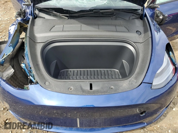 2024 Tesla Model Y Long Range with VIN 7SAYGDEE6RF036075, listed as a Copart auction lot 51275845 with Not Provided miles and Salvage Title. Bid and sale history available at DreamBid. Image 11.