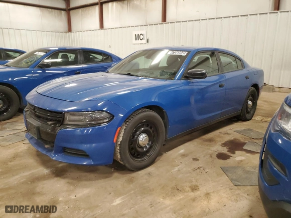 2016 Dodge Charger Police with VIN 2C3CDXKT8GH303720, listed as a Copart auction lot 47268945 with 119,988 mi miles and Clean Title. Bid and sale history available at carsss.com. Image 1.