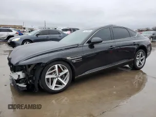 2024 Genesis G80 3.5T Sport with VIN KMTGB4SD9RU213911, listed as a Copart auction lot 44259685 with 0 mi miles and Salvage Title. Bid and sale history available at carsss.com. Image 1.