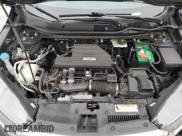 2019 Honda CR-V EX with VIN 5J6RW1H53KA003056, listed as a Copart auction lot 50590105 with 49,607 mi miles and Salvage Title. Bid and sale history available at carsss.com. Image 12.