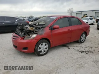2008 Toyota Yaris with VIN JTDBT923881193337, listed as a Copart auction lot 51837635 with 0 mi miles and Salvage Title. Bid and sale history available at carsss.com. Image 1.
