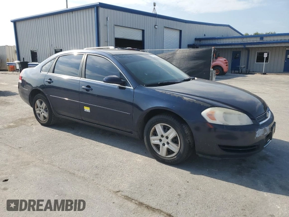 2007 Chevrolet Impala LS z VIN 2G1WB58KX79380786, wystawiony jako Copart lot #55325005 z przebiegiem 188 264 mil mil oraz Szkoda całkowita • Salvage title. Historia ofert i sprzedaży dostępna na DreamBid. Obrazek 4.