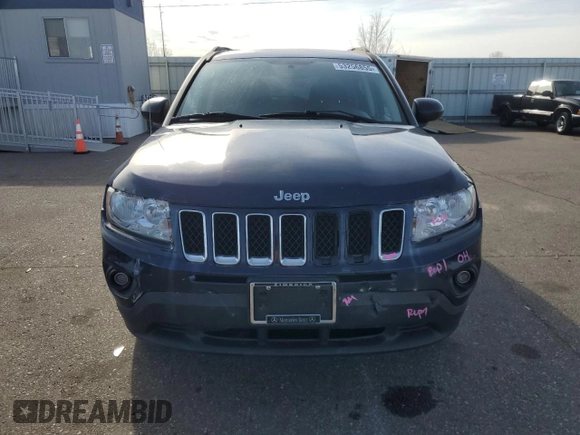 2012 Jeep Compass Sport with VIN 1C4NJDBB0CD623897, listed as a Copart auction lot 53256855 with 118,891 mi miles and Salvage Title. Bid and sale history available at carsss.com. Image 5.