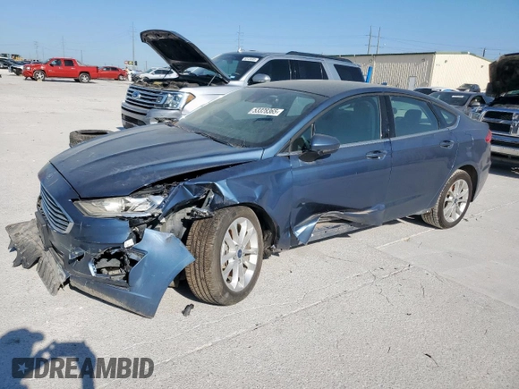 2019 Ford Fusion SE with VIN 3FA6P0H79KR149815, listed as a Copart auction lot 53328365 with 128,189 mi miles and Clean Title. Bid and sale history available at carsss.com. Image 1.