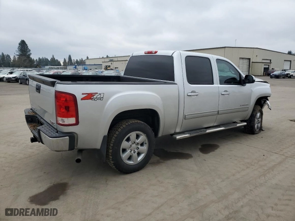 2013 GMC Sierra 1500 SLT with VIN 3GTP2WE75DG275821, listed as a Copart auction lot 43206415 with 141,117 mi miles and Salvage Title. Bid and sale history available at carsss.com. Image 3.
