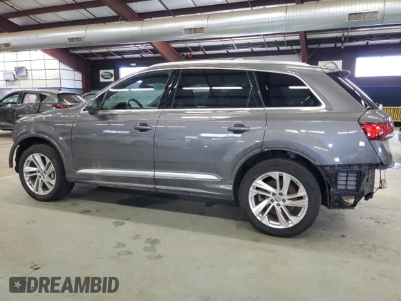 2020 Audi Q7 Premium Plus z VIN WA1LJAF76LD008485, wystawiony jako Copart lot #41886913 z przebiegiem 25 684 mil mil oraz . Historia ofert i sprzedaży dostępna na DreamBid. Obrazek 2.