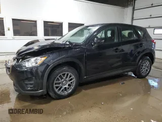 2016 Mazda CX-5 Sport with VIN JM3KE4BY9G0785317, listed as a Copart auction lot 48300935 with 32,592 mi miles and Salvage Title. Bid and sale history available at carsss.com. Image 1.