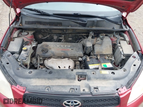 2008 Toyota RAV4 with VIN JTMZD35V885106406, listed as a IAAI auction lot 42006384 with 206,606 mi miles. Bid and sale history available at carsss.com. Image 10.