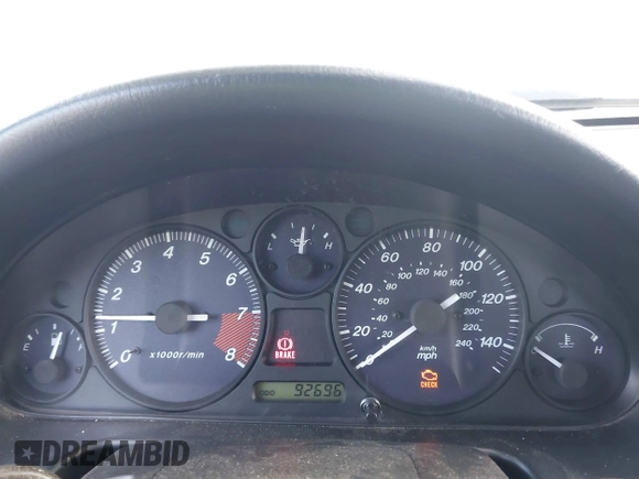 1999 Mazda MX-5 Miata with VIN JM1NB3534X0124237, listed as a IAAI auction lot 42536654 with 92,696 mi miles and . Bid and sale history available at DreamBid. Image 7.