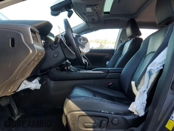 2022 Lexus RX with VIN JTJHZKFA1N2039659, listed as a Copart auction lot 89028255 with 38,685 mi miles and Salvage Title. Bid and sale history available at carsss.com. Image 7.