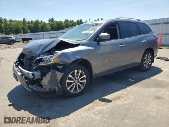 2016 Nissan Pathfinder SL with VIN 5N1AR2MM2GC633381, listed as a Copart auction lot 65333455 with Not provided miles and Clean title. Bid and sale history available at DreamBid. Image 1.