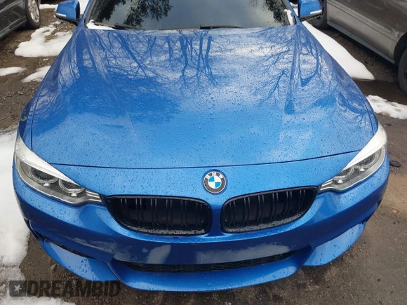 2017 BMW 4 Series 440i with VIN WBA4P1C50HK522098, listed as a IAAI auction lot 41282953 with 105,299 mi miles and . Bid and sale history available at carsss.com. Image 6.