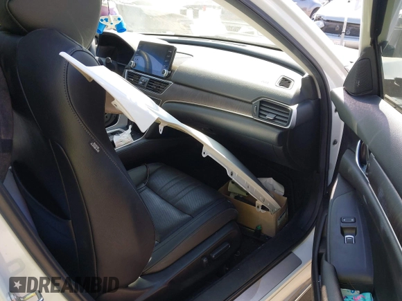 2019 Honda Accord EX-L with VIN 1HGCV2F51KA020155, listed as a IAAI auction lot 41847645 with 43,030 mi miles and . Bid and sale history available at DreamBid. Image 5.