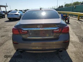 2016 Infiniti Q70 with VIN JN1BY1PR3GM720975, listed as a Copart auction lot 62496665 with 100,250 mi miles and Salvage title. Bid and sale history available at DreamBid. Image 6.