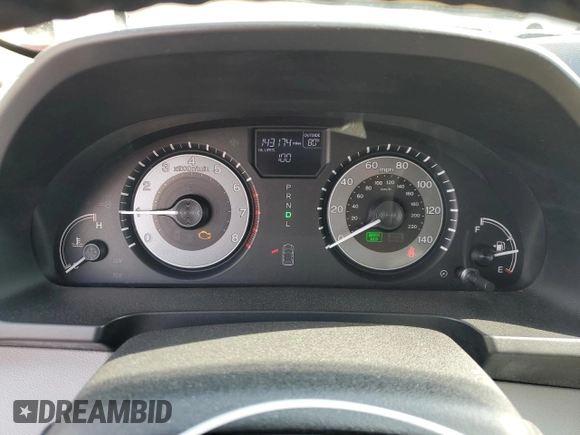 2016 Honda Odyssey EX-L with VIN 5FNRL5H66GB132308, listed as a Copart auction lot 55299495 with 143,174 mi miles and Salvage Title. Bid and sale history available at DreamBid. Image 9.