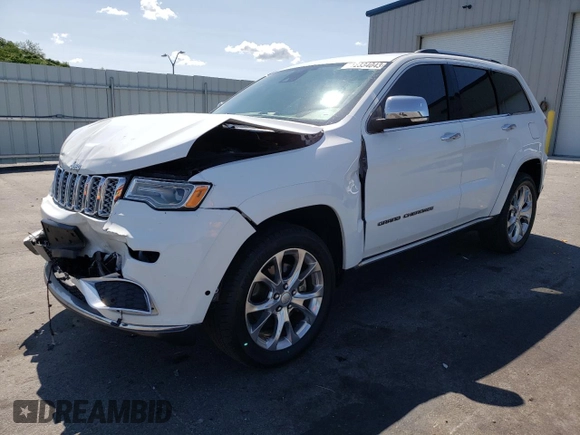 2021 Jeep Grand Cherokee Summit with VIN 1C4RJFJG9MC501699, listed as a Copart auction lot 62334043 with 70,269 mi miles. Bid and sale history available at carsss.com. Image 1.