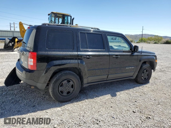 2015 Jeep Patriot Latitude with VIN 1C4NJPFB3FD377959, listed as a Copart auction lot 57914755 with 106,704 mi miles and Salvage title. Bid and sale history available at DreamBid. Image 3.