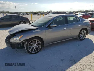 2009 Nissan Maxima SV with VIN 1N4AA51E79C821655, listed as a Copart auction lot 43280185 with 130,473 mi miles and Salvage Title. Bid and sale history available at DreamBid. Image 1.