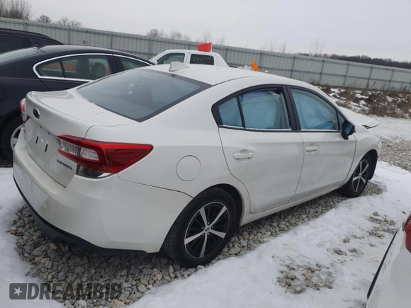 2023 Subaru Impreza Premium with VIN 4S3GKAV66P3603586, listed as a Copart auction lot 82227144 with Not provided miles and Non repairable. Bid and sale history available at DreamBid. Image 3.