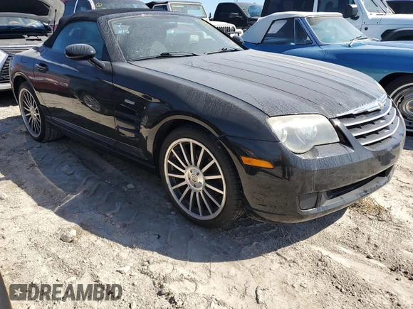 2006 Chrysler Crossfire with VIN 1C3AN55L86X064877, listed as a Copart auction lot 75085074 with Not Provided miles and Salvage Title. Bid and sale history available at DreamBid. Image 4.