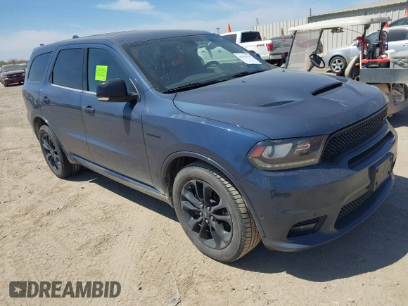 2020 Dodge Durango R/T with VIN 1C4SDHCT3LC166386, listed as a IAAI auction lot 41816139 with 104,637 mi miles and . Bid and sale history available at DreamBid. Image 1.