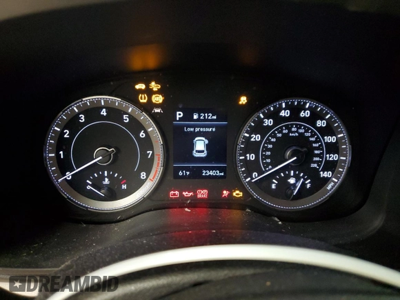 2022 Hyundai Venue SEL with VIN KMHRC8A30NU167055, listed as a Copart auction lot 53284515 with 23,403 mi miles and Salvage title. Bid and sale history available at DreamBid. Image 9.