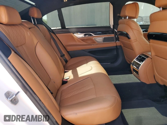 2018 BMW 7 Series 740e xDrive iPerformance with VIN WBA7J2C55JG938256, listed as a Copart auction lot 52910044 with 53,378 mi miles. Bid and sale history available at carsss.com. Image 10.