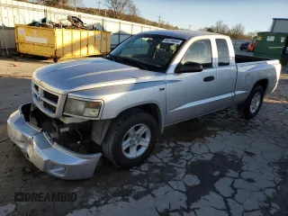 2011 Dodge Dakota with VIN 1D7RE3BP5BS619761, listed as a Copart auction lot 80319844 with 154,972 mi miles and Salvage title. Bid and sale history available at DreamBid. Image 1.